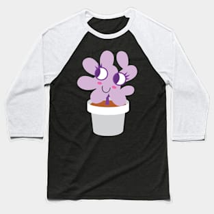 Lavender pebbles cute succulent Baseball T-Shirt